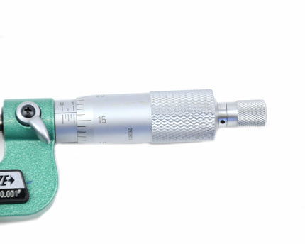 INSIZE Measuring Equipment Insize V Shape Anvil Micrometer 0.04-0.6" Range Series 3290-063