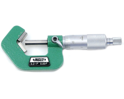 INSIZE Measuring Equipment Insize V Shape Anvil Micrometer 0.2-1" Range Series 3290-105