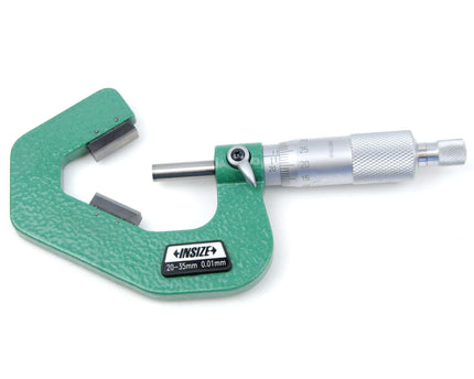 INSIZE Measuring Equipment Insize V Shape Anvil Micrometer 20-35mm Range Series 3290-353A