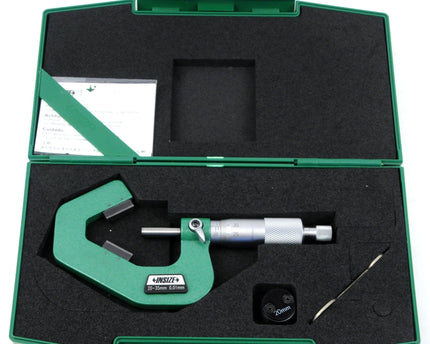 INSIZE Measuring Equipment Insize V Shape Anvil Micrometer 20-35mm Range Series 3290-353A