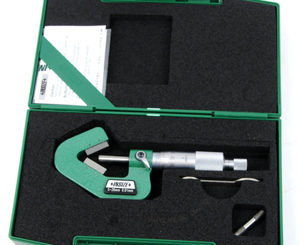 INSIZE Measuring Equipment Insize V Shape Anvil Micrometer 5-20mm Range Series 3290-203A