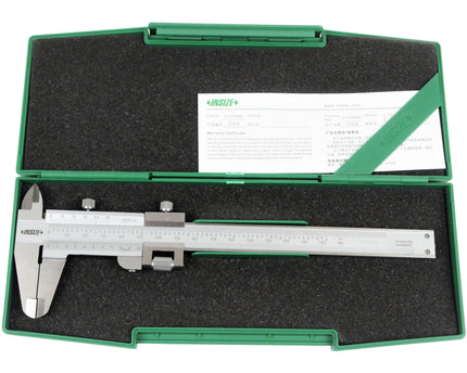 INSIZE Measuring Equipment Insize Vernier Caliper 0-130mm/0-5" Range Series 1233-130