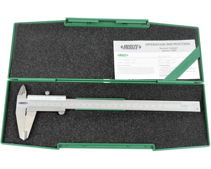 INSIZE Measuring Equipment Insize Vernier Caliper 0-200mm/0-8" Range Series 1205-2002S