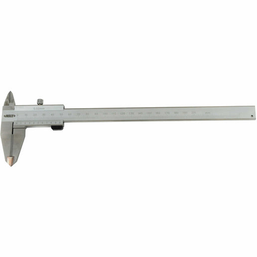 INSIZE Measuring Equipment Insize Vernier Caliper 0-200mm x 0.02mm Range Series 1238-2001