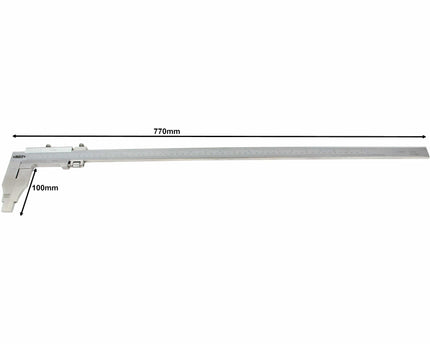 INSIZE Measuring Equipment Insize Vernier Caliper 0-600mm/0-24" Range Series 1208-614
