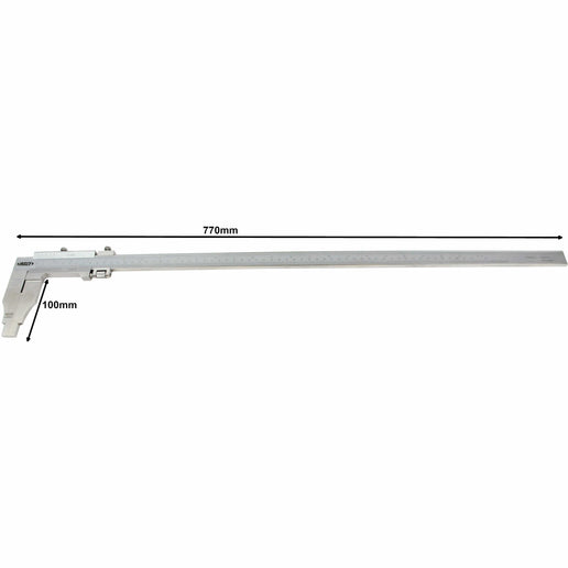 INSIZE Measuring Equipment Insize Vernier Caliper 0-600mm/0-24" Range Series 1208-614