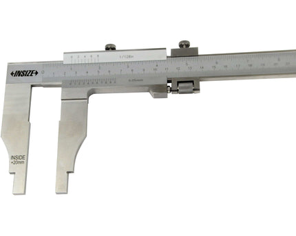 INSIZE Measuring Equipment Insize Vernier Caliper 0-600mm/0-24" Range Series 1208-614