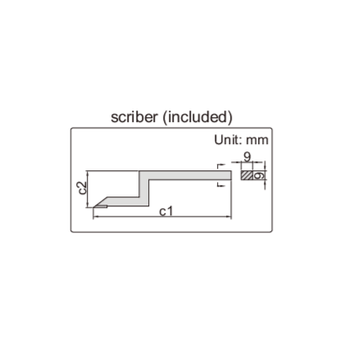 INSIZE Measuring Equipment Insize Vernier Height Gauge 0-300mm / 0-12" Range Series 1250-300