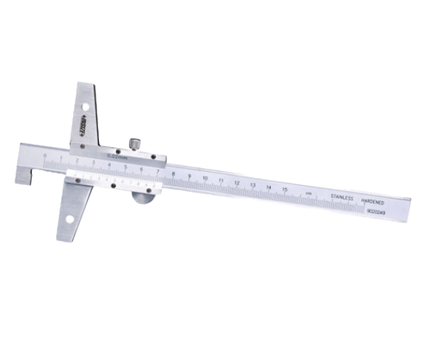INSIZE Measuring Equipment Insize Vernier Hook Depth Gage 0–150 mm Series 1248-1501