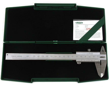 INSIZE Measuring Equipment Insize Vernier Left Hand Caliper 0-150mm/0-6" Range Series 1239-150