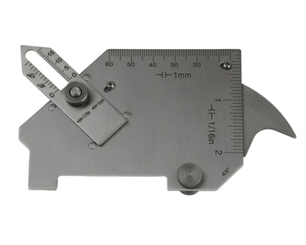 INSIZE Measuring Equipment Insize Welding Gauge 0-25mm/1" Range Series 4835-1