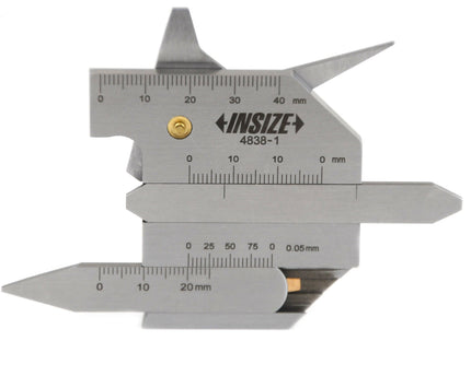 INSIZE MEASURING EQUIPMENT Insize Welding Gauge 62x77mm Range Series 4838-1