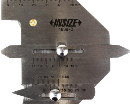 INSIZE Measuring Equipment Insize Welding Gauge 99x84mm Range Series 4838-2