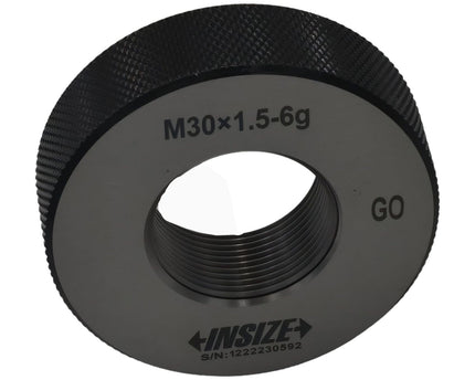 INSIZE Measuring Equipment M30x1.5 | Fine Thread Ring Gauge | 4129-30R *EDITING INCOMPLETE*