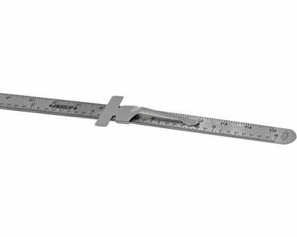INSIZE Measuring Equipment Stainless Steel Pocket Ruler with depth gauge 0-150mm Series 7119-150