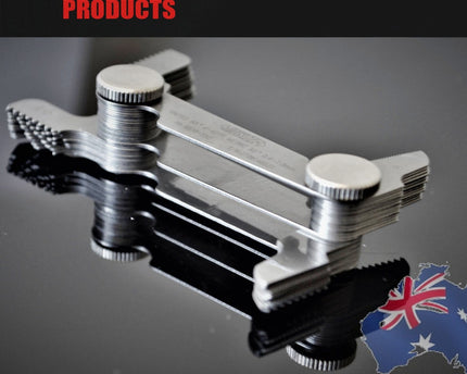 INSIZE Thread Pitch Gauge Insize Metric 60° & Unified 60° Screw Pitch Gauge 0.4-7mm/4-42TPI Series 4820-552
